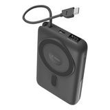 Ttec 2Bb230Gr Recharger M LCD 10.000Mah Magsafe Uyumlu PD 20W Usb-c Dahili Kablolu Stantlı Powerbank