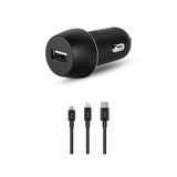 Ttec 2CKS20TS Smartcharger 2.1A Araç Şarj Aleti + Trio Kablo