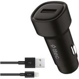 Ttec 2CKS30LS Smartcharger 2.4A Araç Şarj Aleti + Lightning Kablo - Siyah