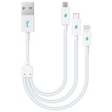 Ttec 2DK13 Minicable Üçü Bir Arada Şarj Kablosu
