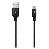 Ttec 2DK21S Siyah 2 m Alumi Cable Micro USB Şarj Kablosu