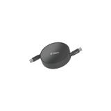 Ttec 2Dk65S Usb-C - Mini Makaralı 100W Pd/Qc 120cm Hızlı Şarj Kablosu Uzay Siyahı