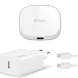 Ttec 2KS25B Aircharger M Kit Magsafe Uyumlu Kablosuz Hızlı Şarj Aleti + PD 20W Seyahat Hızlı Şarj Aleti Beyaz