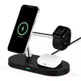 Ttec 2Ks26s Aircharger Quattro M Magsafe Uyumlu 4İn1 Siyah Kablosuz Şarj Aleti Outlet Vitrin
