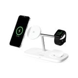 Ttec 2KS37B Aircharger Trio Pro Qi2/Magsafe Özellikli 15W Apple Uyumlu iPhone/Android Özellikli 3’Ü 1 Arada Şarj Standı
