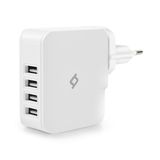 Ttec 2SC02B Beyaz Quattro 4USB Seyahat Şarj Aleti