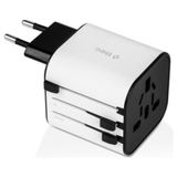 Ttec 3in1 Akım ve Isı Korumalı10A/250V Amerikan/Avrupa/İngiliz Tipi Priz Çevirici Seyahat Şarj Aleti