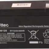 Ttec 6 Volt 12A Akü -6 Volt 12 Amper Standart Bakımsız Kuru Akü