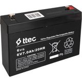 Ttec 6 Volt 7 Amper Kuru Akü (151X35X94MM) (81)