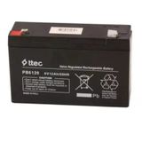 Ttec 6v 12ah 20hr Bakımsız Kuru Akü (01/2025 Üretimi)
