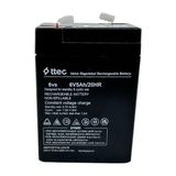 Ttec 6V 5AH Şarjlı Akü - Oyuncak Araba ve Terazi Için - TEKTİP