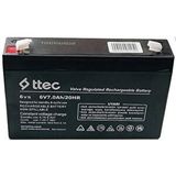 Ttec 6V 7AH 20HR Bakımsız Kuru Akü