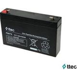 Ttec 6V 7AH Akü Kuru Tip Oyuncak Aküsü 6 Volt 7 Amper Akü 6V 7AH 20HR Bakımsız Kuru Akü Bakımsız 6 Volt 7 Amper Akü 6V 7AH Akü