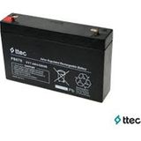 Ttec 6V 7AH Bakımsız Kuru Akü - 001-Renkli