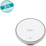 Ttec Aircharger M Pro Qi2/magsafe Özellikli 15W Iphone/android Kablosuz Hızlı Şarj Aleti - Beyaz