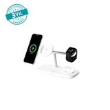ttec AirCharger Trio Pro Qi2/MagSafe Özellikli 15W iPhone/Android Özellikli 3’ü 1 Arada iPhone + Apple Watch + AirPods Kablosuz Hızlı Şarj Standı - 2KS37B