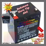 Ttec Aküsü Ttec 12 Volt 4.5AH Akü -12V Bakımsız Kuru Akü Cihaz Aküsü Şarj Edilebilir Ev Aletleri Aküsü
