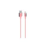 Ttec Alumicable Extra Strong Usba To Lightning Hızlı Data Ve Fast Şarj Kablosu 120Cm Pembe 2Dk16ra