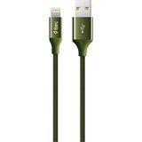 TTec AlumiCable iPhone Uyumlu Şarj Kablosu - Haki Yeşili 2DK16HY