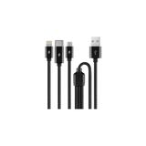 Ttec Alumicable Trio Şarj Kablosu 1m Usb-c Lightning Micro Us
