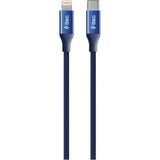 Ttec Alumicable USB-C Lightning Hızlı Şarj Kablosu 150CM Laciver - Lacivert