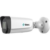 Ttec IPBP-4380L-WMSZ 4 Mp Poe Ip 67 Starlight Sıcak Spot Işık Hibrit Ip Bullet Kamera - Beyaz