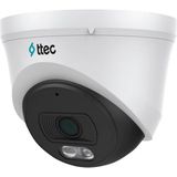 Ttec IPDP-2330M-M/SL-Lite 2 mp 2.8 mm Sabit Lens Dahili Sesli Sadece PoE İle Çalışır Gece Renkli IP Dome Kamera