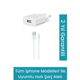 Ttec Iphone Uyumlu Şarj Aleti (İPHONE 13 - 12 - 11 - X-8-7-6 Uyumlu) 2.1a Hızlı Şarj Aleti