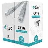 Ttec Kbl-cat6-23cca-ın100g İç Mekan Pvc Gri 100 Metre Kablo