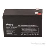 Ttec Plus 12V 9Ah Bakımsız Kuru Akü