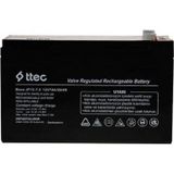 Ttec Plus 2023 12 V 7 Ah Bakımsız Kuru Akü