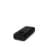 ttec PowerSlim Trio LCD 20.000mAh PD 22,5W Dahili Kablolu Taşınabilir Şarj Aleti / Powerbank - Siyah