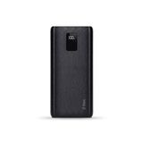 Ttec Powerslim Trio LCD Dahili Kablolu Taşınabilir 10.000mAh PD 22,5w Powerbank Siyah