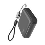 Ttec Recharger Mini 10.000MAH Pd 22.5W Usb-C Dahili Kablolu Taşınabilir Hızlı Şarj Aleti/Powerbank 2BB265UG - Gri