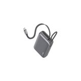 Ttec ReCharger Pro LCD 10.000mAh PD 20W USB-C Makaralı Kablolu Taşınabilir Hızlı Şarj Aleti / Powerbank 2BB275UG