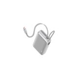 Ttec ReCharger Pro LCD 10.000mAh PD 35W USB-C Makaralı Kablolu Taşınabilir Hızlı Şarj Aleti / Powerbank 2BB276G