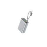 Ttec ReCharger Pro Max TFT 20.000mAh PD 45W USB-C ve Lightning Dahili Kablolu Taşınabilir Hızlı Şarj Aleti / Powerbank – 2BB281
