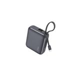 Ttec ReCharger Taşınabilir Hızlı Şarj Aleti, 10.000mAh Powerbank, Gri