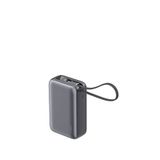 Ttec Recharger Ultra LCD 30.000MAH Pd 65W Usb-C Dahili Kablolu Taşınabilir Hızlı Şarj Aleti/powerbank - Gri
