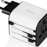 Ttec Şarj Akım Korumalı 10A/250V Amerikan İngiltere Avrupa Tipi Priz Dönüştürücü Seyahat Adaptörü