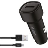Ttec Smartcharger 2.4A Araç Şarj Aleti + Micro USB Kablo - Siyah