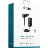 Ttec SmartCharger 6sı 1 Arada PD 90W Araç Hızlı Şarj Aleti 3 USB-C+3 USB-A 2CKP06S