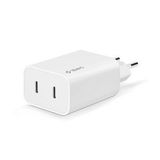 Ttec SmartCharger Duo PD 40W USB C Usb C Seyahat Beyaz Hızlı Şarj Aleti