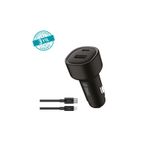 Ttec SmartCharger Duo PD 48W Araç Hızlı Şarj Aleti USB-C+USB-A - USB-C-Lightning Kablo 2CKP02LS