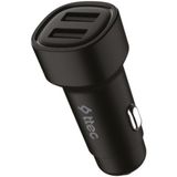 Ttec Süper Hızlı 3.1AMPER 2x USB Girişli Araç Şarj Cihazı, 12/24V Çakmaklık Girişli Akım Korumalı - Siyah