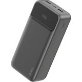 ttec ttec ReCharger Ultra LCD 30.000mAh PD 20W Taşınabilir Hızlı Şarj Aleti/Powerbank-2BB270S - Siyah