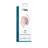 Ttec Usb-C - Usb-C Mini Makaralı 100W Pd/Qc 120Cm Hızlı Şarj Kablosu Günbatımı Işıltısı