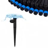 TTioDri 50 Adet Damla Sulama Yayıcıları, Ayarlanabilir 360 Derece Damla Vorteks Yayıcıları 5 "1/4" Damla Sulama Borusu için Bahisli Bahçe Sulama Sistemi için Sulama Fanı Şekli Damlatıcılar