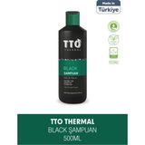 TTO Black Saç ve Vücut Şampuanı 400+100 ml Saç Dökülmesine Karşı Etkili Bitkisel Formül