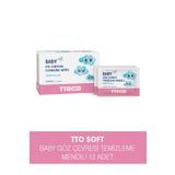 TTO Soft Baby Bebek Göz Çevresi Temizleme Mendili (YENİDOĞAN BEBEKLERDE GUVENLE KULLANIM)